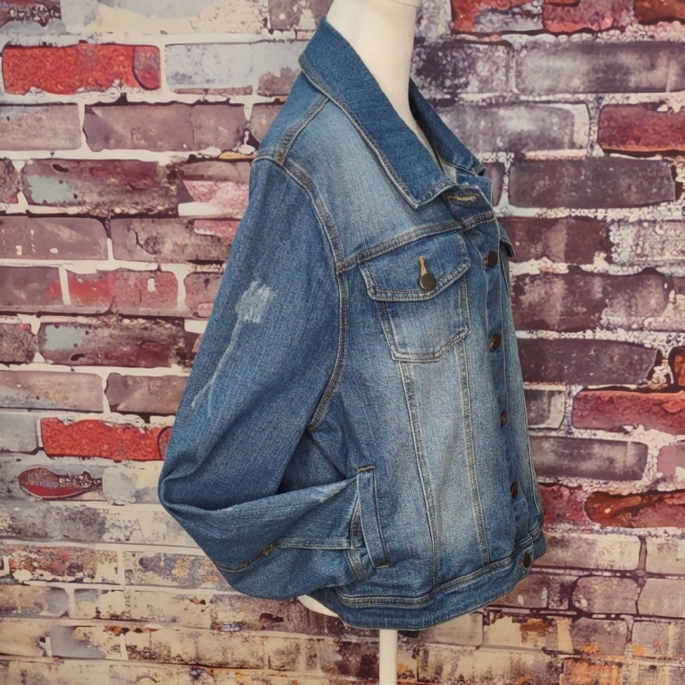 Fairchild Embroidered Denim Jacket - Picture 5 of 7